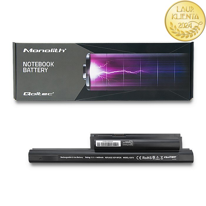 Qoltec Bateria do Sony VGP-BPS26 | 4400mAh | 10.8-11.1V
