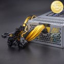 Qoltec Zasilacz PCI-E 1850W | 80 Plus Platinum | Data mining