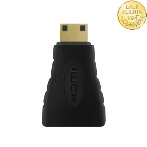 Qoltec Adapter HDMI A żeńska | Mini HDMI C męska