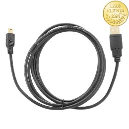 Qoltec Kabel USB A męski | Mini USB B męski | 1.8m