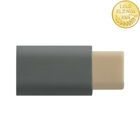 Qoltec Adapter przejściówka USB-C 3.1 | Micro USB | MHL | Aluminiowy