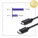 Qoltec DisplayPort v1.1 męski | HDMI męski | 4K | 1m