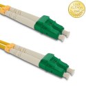 Qoltec Patchcord światłowodowy LC/APC - LC/APC | Singlemode | 9/125 | G652D | Duplex | 5m