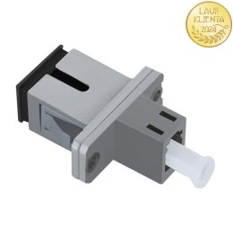 Qoltec Adapter hybrydowy LC/UPC - SC/UPC | Simplex | Multimode