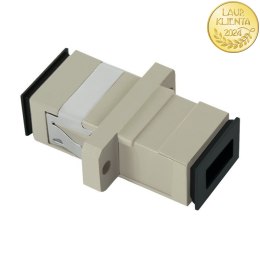 Qoltec Adapter światłowodowy SC/UPC | Simplex | Multimode