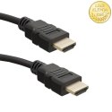 Qoltec Kabel HDMI v1.4 | High speed | 4K | 30Hz | 30AWG | 3D | GOLD | 3m