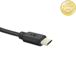 Qoltec Ładowarka sieciowa 17W | 5V | 3.4A | USB + Micro USB