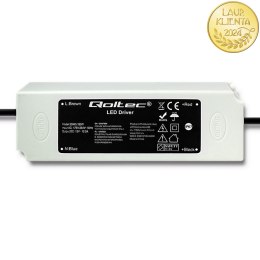 Qoltec Zasilacz impulsowy LED IP67 | 150W | 12V | 12.5A | Wodoodporny | Biały