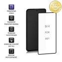 Qoltec Hartowane szkło ochronne PREMIUM do Samsung Galaxy Note 10 lite | 6D | Czarne | Pełne