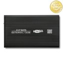 Qoltec Obudowa | kieszeń do dysków HDD SSD 2.5" SATA3 | USB 3.0 | Czarny