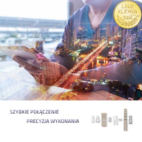 Qoltec Złącza światłowodowe SC | Multimode | 2.0mm | Zestaw montażowy | 200szt. Qoltec Złącza światłowodowe SC | Multimode | 2.0mm | Zestaw montażowy | 200szt.