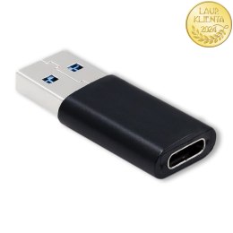 Qoltec Adapter USB typ A męski | USB typ C żeński