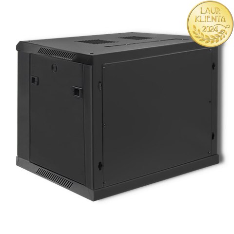 Qoltec Szafa RACK 19" | 9U | 600 x 500 x 600 | Hartowane drzwi | Wisząca | Stalowa obudowa | Zamek | Czarna Qoltec Szafa RACK 19" | 9U | 600 x 500 x 600 | Hartowane drzwi | Wisząca | Stalowa obudowa | Zamek | Czarna
