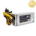Qoltec Zasilacz PCI-E 1800W | 80 Plus Platinum | Data mining