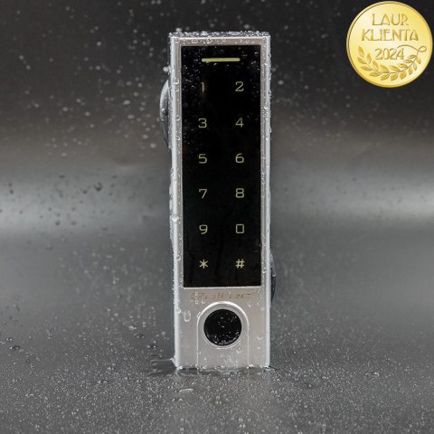 Qoltec Zamek szyfrowy dotykowy Proteus z czytnikiem linii papilarnych | RFID| kod | karta | brelok | dzwonek | IP68 | EM Qoltec Zamek szyfrowy dotykowy Proteus z czytnikiem linii papilarnych | RFID| kod | karta | brelok | dzwonek | IP68 | EM