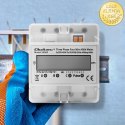 Qoltec Trójfazowy elektroniczny licznik | miernik zużycia energii na szynę DIN | 400V | LCD | 4P