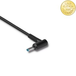 Qoltec Zasilacz do laptopa HP 65W | 19.5V | 3.33A | 4.5*3.0+pin | +kabel zasilający
