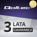 Qoltec Zasilacz do laptopa HP 150W | 19.5V | 7.7A | 7.4*5.0+pin | +kabel zasilający