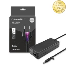 Qoltec Zasilacz do laptopa HP 65W | 18.5V | 3.5A | 4.8*1.7 | +kabel zasilający