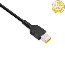 Qoltec Zasilacz do laptopa Lenovo 45W | 20V | 2.25A | Slim tip+pin | +kabel zasilający