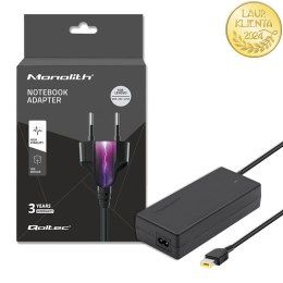 Qoltec Zasilacz do laptopa Lenovo 65W | 20V | 3.25A | Slim tip+pin| +kabel zasilający