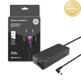 Qoltec Zasilacz do laptopa Sony 90W | 19.5V | 4.7A | 6.0*4.4+pin | +kabel zasilający