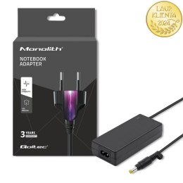 Qoltec Zasilacz do laptopa Sony Asus 40W | 19V | 2.1A | 4.8*1.7 | +kabel zasilający