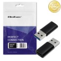 Qoltec Adapter USB typ A męski | USB typ C żeński