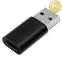 Qoltec Adapter USB typ A męski | USB typ C żeński