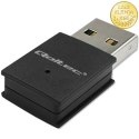 Qoltec Bezprzewodowy Ultra szybki mini adapter WiFi | Standard AC | BT 4.0 | USB 2.0 | 600Mbps