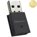 Qoltec Bezprzewodowy Ultra szybki mini adapter WiFi | Standard AC | BT 4.0 | USB 2.0 | 600Mbps