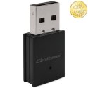 Qoltec Bezprzewodowy Ultra szybki mini adapter WiFi | Standard AC | BT 4.0 | USB 2.0 | 600Mbps