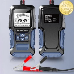 Qoltec Cyfrowy tester akumulatora z wyświetlaczem LCD | 12V | 24V | 3Ah-250Ah