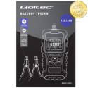 Qoltec Cyfrowy tester akumulatora z wyświetlaczem LCD | 12V | 24V | 3Ah-250Ah