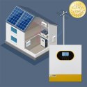 Qoltec Hybrydowy inwerter solarny Off-Grid 3.5kVA| 3.5kW | 100A | MPPT | LCD | BMS | Sinus