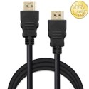 Qoltec Kabel HDMI v1.4 | High speed | 4K | 30Hz | 30AWG | GOLD | 1.5m