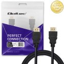 Qoltec Kabel HDMI v1.4 | High speed | 4K | 30Hz | 30AWG | GOLD | 1.5m