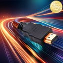 Qoltec Kabel HDMI v1.4 | High speed | 4K | 30Hz | 30AWG | 3D | GOLD | 3m