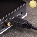 Qoltec Kabel HDMI| Micro HDMI | High speed| 4K | 30Hz | GOLD| 1m