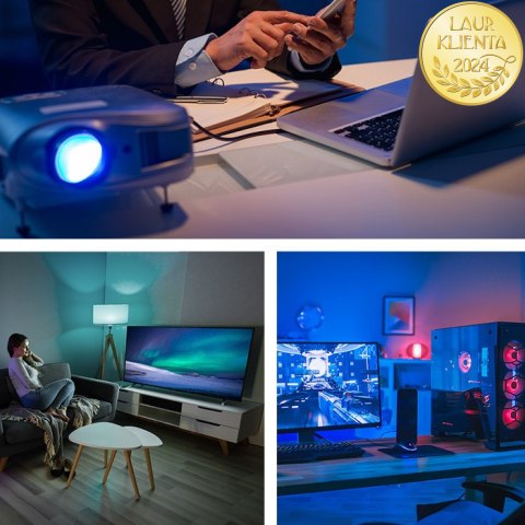 Qoltec Kabel HDMI v1.4 | Micro HDMI | High speed | 4K | 30Hz | GOLD | 3m