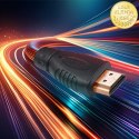 Qoltec Kabel HDMI v1.4 | High Speed | Ethernet | 4K | 30Hz | GOLD | 2m