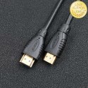 Qoltec Kabel HDMI v1.4 | High Speed | Ethernet | 4K | 30Hz | GOLD | 2m