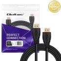 Qoltec Kabel HDMI v1.4 | High Speed | Ethernet | 4K | 30Hz | GOLD | 2m