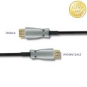 Qoltec Kabel HDMI v.2.0 | High speed | 4K | 60Hz | AOC | GOLD| 20m