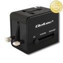 Qoltec Sieciowy adapter podróżny 10.5W | 5V | 2.1A | 2xUSB