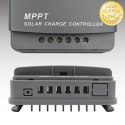 Qoltec Solarny regulator ładowania MPPT z czujnikiem temperatury 20A |12V / 24V | LCD | 2 x USB