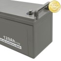 Qoltec Akumulator AGM | 12V | 120Ah | 35.2kg | Bezobsługowy | Mocny | LongLife | do UPS, kampera, łodzi, pieca