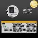 Qoltec Hybrydowy inwerter solarny Off-Grid 3.5kVA| 3.5kW | 100A | MPPT | LCD | BMS | Sinus