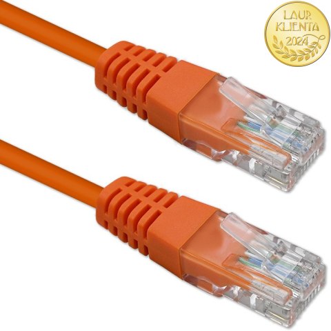 Qoltec Kabel Patchcord Crossover | CAT5E | UTP | 1.8m