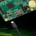 Qoltec Ładowarka Super FAST PD do Raspberry PI 4 | USB-C | 15W | 5V | 3A | Czarna